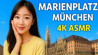 MARIENPLATZ MÜNCHEN | 4K ASMR WALK #walkingtour #asmrwalk #asmr #streetwalking #marienplatz #munich