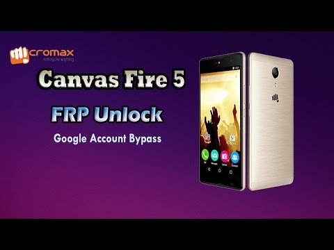 Micromax Canvas Fire 5 (Q386) FRP Unlock | Google Lock Remove | Gmail Account Bypass |