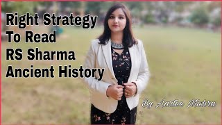 Right Strategy To Read R S Sharma Ancient History Book / Is selective Study Required  UPSC CSE IAS