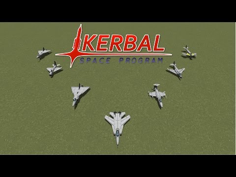 Fighter Jet Showdown (Part 3) - Historical Jets - Kerbal Space Program