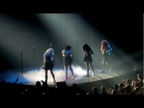Little Mix singing E.T and Don't Let Go at The X Factor Tour 2012- Manchester