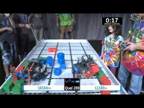 2015 VEXIQ Elem Q289 -  (1010A 11193) 100 - VEX-IQ Elementary School-VEX Worlds 2015