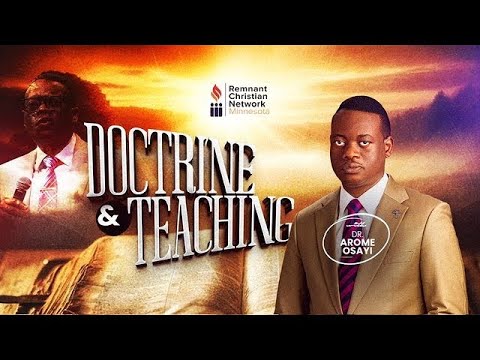 GIFTS OF PROPHECY|| DOCTRINE AND TEACHING ||DR AROME OSAYI|| RCN MINNESOTA ||21ST JULY 2025