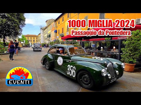 MILLE MIGLIA 2024: Passaggio da Pontedera - di Sergio Colombini (Video 4K)