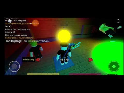 Divento vampiro con Il mio bff su roblox!Vampire hunter