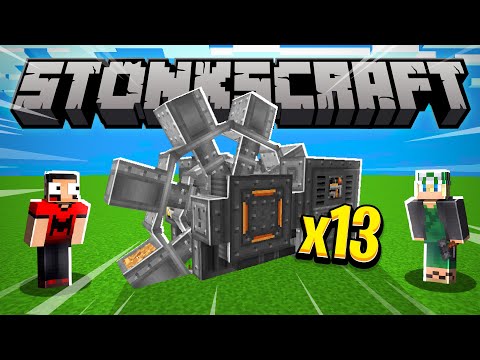 FIZ 13 MINERADORAS SUPER APELONAS! - StonksCraft #13