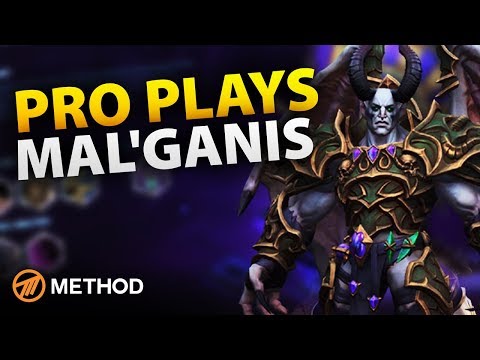 Pro Plays: Mal'ganis HOTS Gameplay Commentary with Pro Player Method Athero