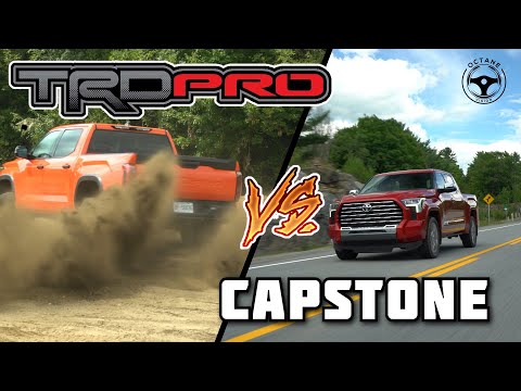 HEAD to HEAD Review - 2022 Toyota Tundra TRD Pro VS. Capstone