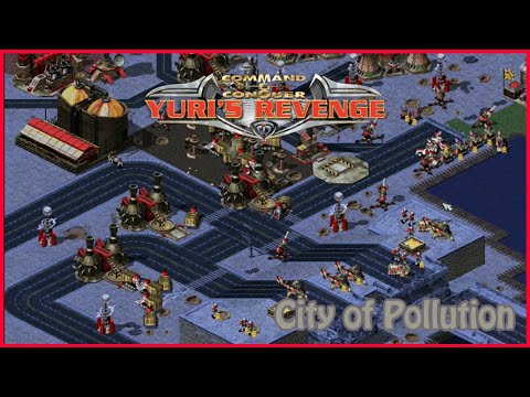 Tesla Troopers On High Ground | Yuri's Revenge | 1 vs 7 + Superweapons