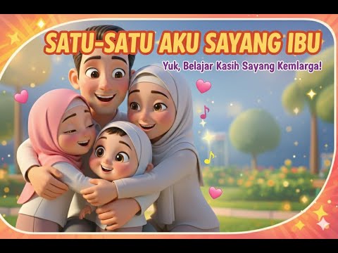 SATU SATU AKU SAYANG IBU ♥ LAGU ANAK INDONESIA | CHRZA  STUDIO