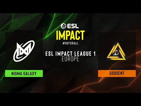 Nigma Galaxy vs GODSENT - Map 1 [Overpass] - ESL Impact League S1 - Semifinal - EU