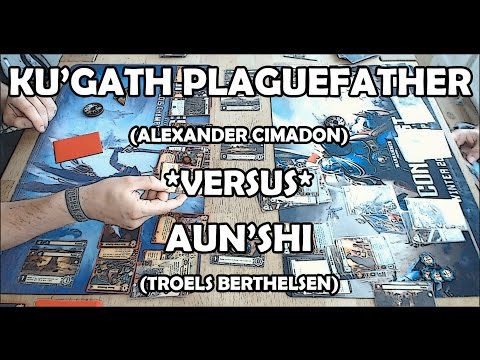 Ku'gath Plaguefather versus Aun'shi - Warhammer 40,000: Conquest