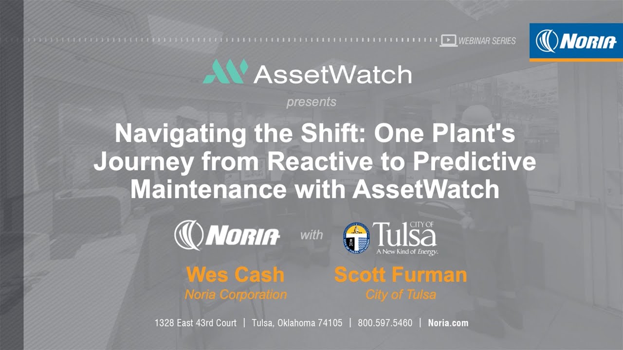 Navigating the Shift: One Plant's Journey from Reactive to Predictive Maintenance