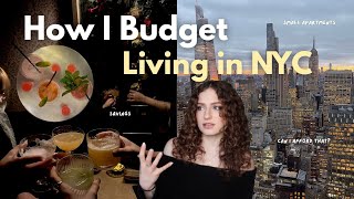 How I Afford NYC on a Normal Salary | Budgeting, Rent, Savings & Fun Money