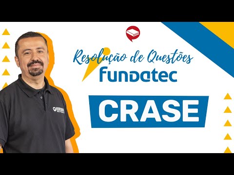 Banca FUNDATEC 2024 | Resolução de Questões de Português - CRASE | Andresan Machado