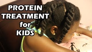 How to do Protein Treatment on Kids Natural Hair