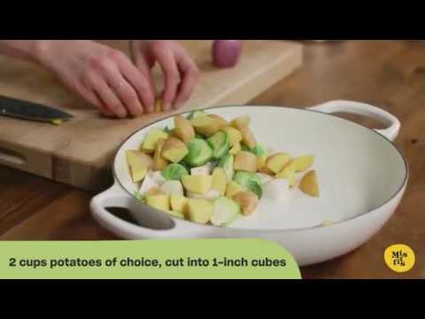 How to Make One-Pan Chicken and Roasted Veggies