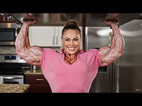 Female Bodybuilder Fbb Lift Fridge 2