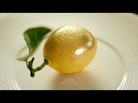 Lemon Shaped Dessert – Bruno Albouze