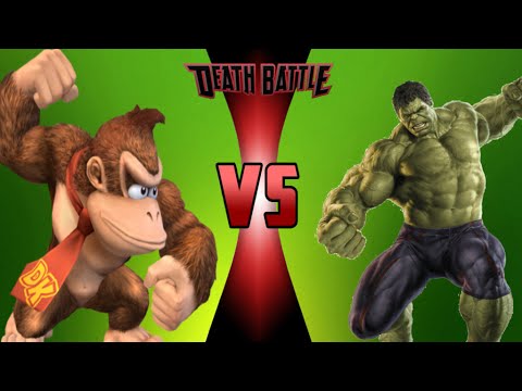 WWE 2K12 - HULK vs DONKEY KONG -