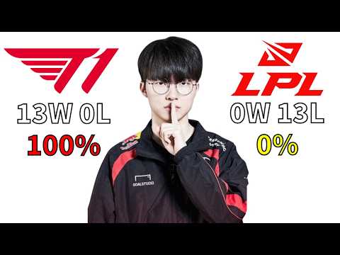 [T1 vs LPL 몰아보기] 12년에 걸친 LPL 참교육