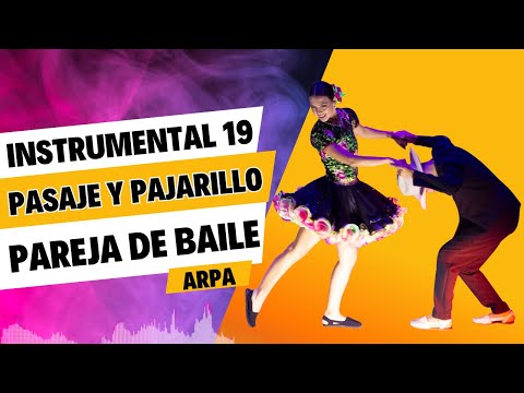 INSTRUMENTAL LLANERO 19 - PASAJE Y PAJARILLO PARA PAREJA DE BAILE DEL JOROPO - ARPA
