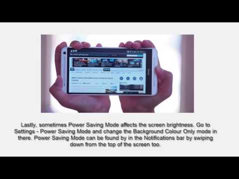 How to Stop Screen Going Bright or Dim When in Browser On HTC ONE Max