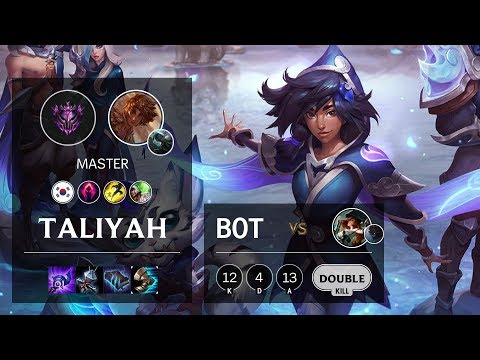 Taliyah Bot vs Miss Fortune - KR Master Patch 10.11