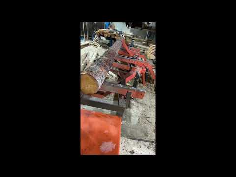 Видео Wood Mizer LT-40 пилорама  ленточная