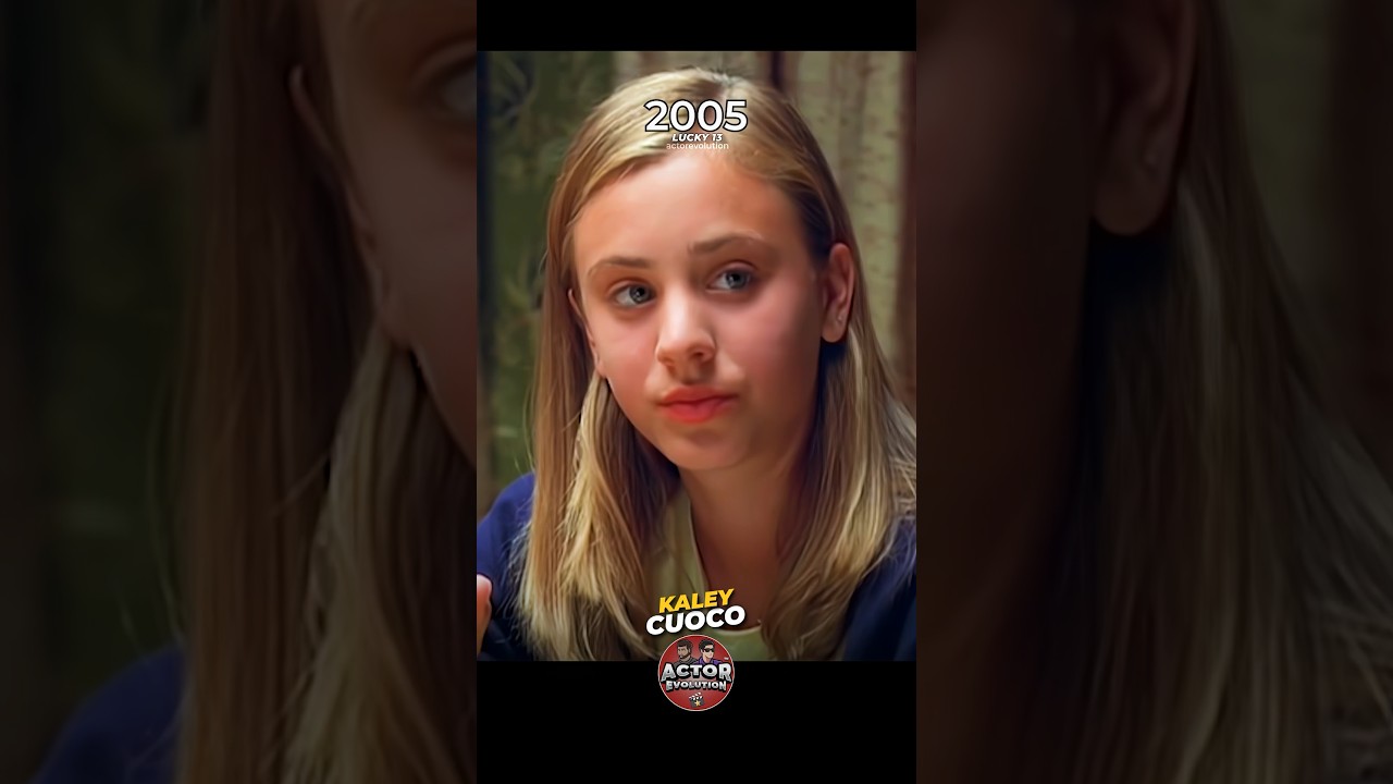 Kaley Cuoco: Actress Evolution