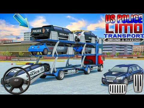 US Police Limo Transport 2020 #1 - Parking Games - Android Gameplay