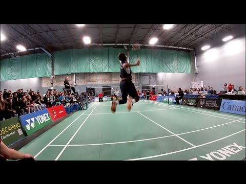 Jason Ho-Shue vs Br Sankeerth MS Finals (Full 3rd Set) 2020 Yonex Canada Nationals FANTASTIC MATCH