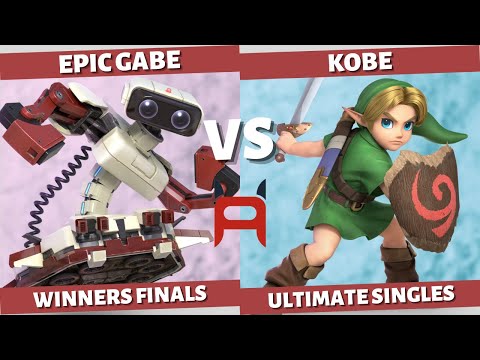 ANIME HOUSTON 2021 - Winners Finals: EPIC GABE (ROB) VS KOBE (Young Link) - SSBU SINGLES