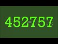 Numbers 1 To SonAmy Number Hue Cycle Version