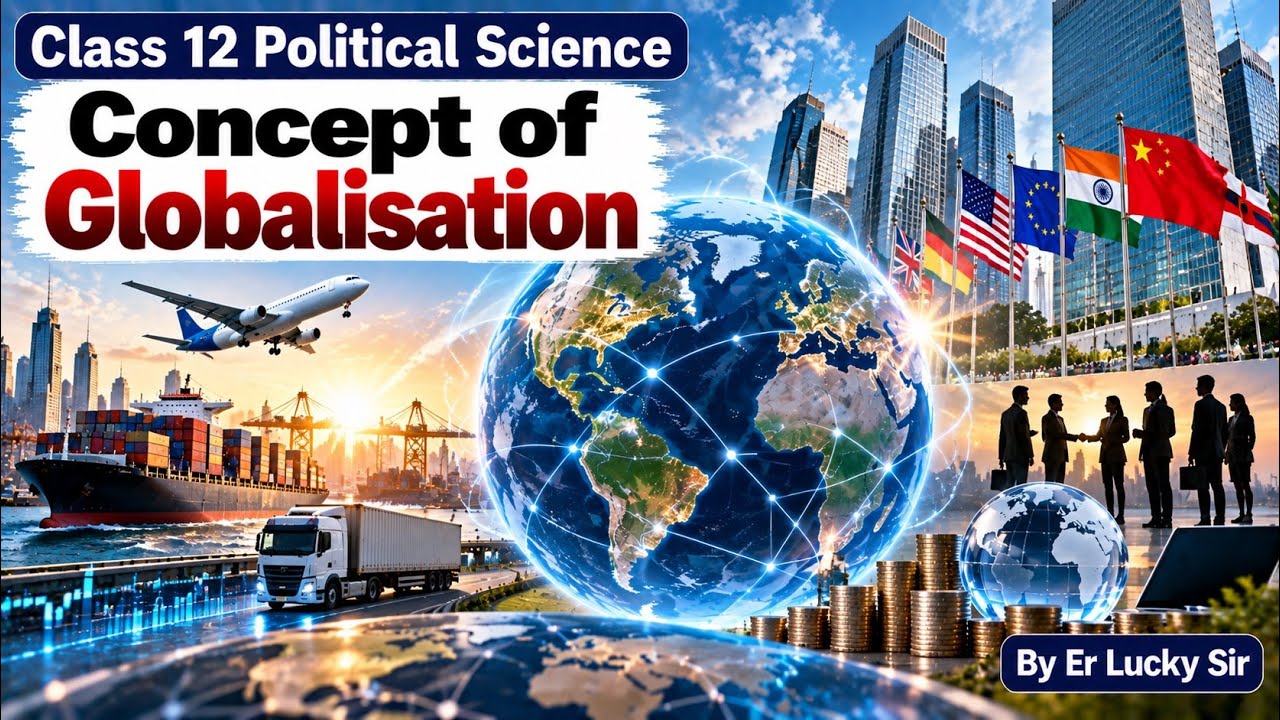 Concept of Globalisation  | Causes of Globalisation - Class 12 Political Science