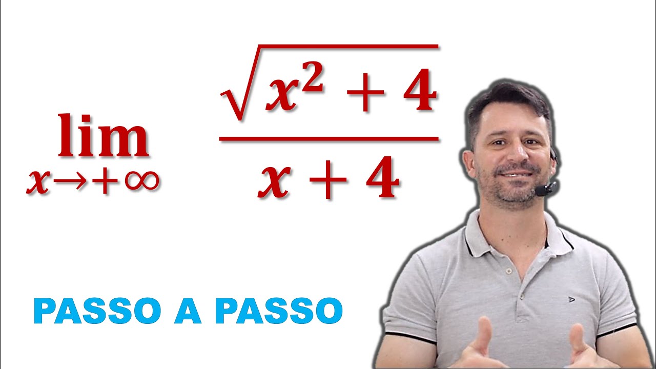 [PASSO A PASSO] Como calcular limites no infinito. Limite com x tendendo ao mais infinito.