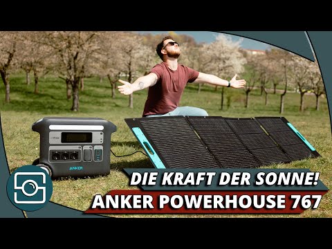 ☀️ DIE KRAFT DER SONNE FÜR DEINE TECHNIK! 💻 Anker PowerHouse / Solargenerator 767 Review