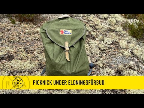 Picknick i skogen under eldningsförbud