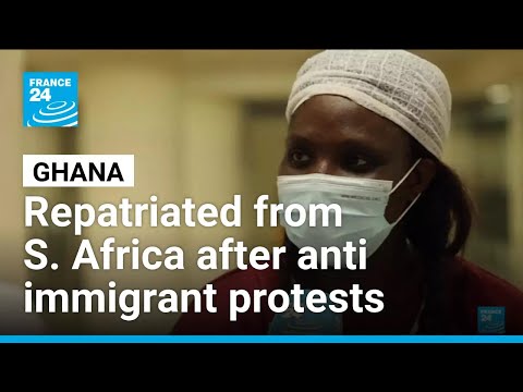 Ghanaians repatriated from South Africa after anti-immigrant protests