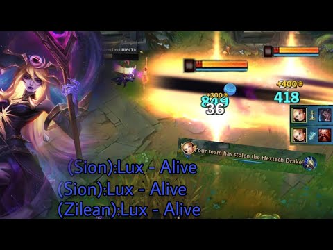 LUX  GamePlay Ranked  - This game will show you Lux's power in a 1v5 /LUX VS Gragas -