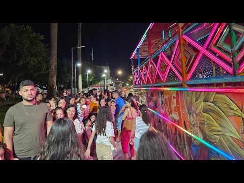 MORENO PE estreiaTrenzinho da Alegria Passeio nas duas Avenidas mais frequentada