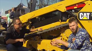 Caterpillar Skid Loader Vs  BobCat Skid Steer at the GIE-Expo