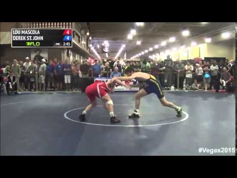 70 kg R1 - Lou Mascola (Terrapin WC) vs Derek St  John (TMWC)