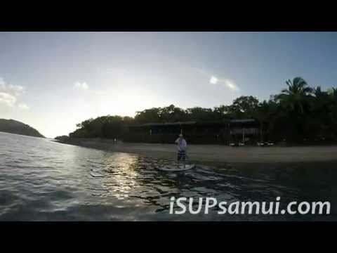 Stand Up Paddling with iSUP Samui