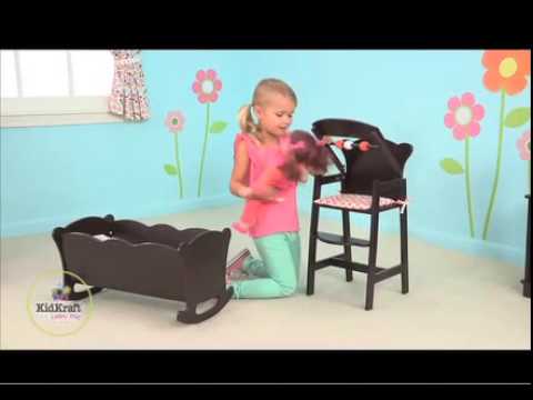 Ліжечко для ляльок KidKraft Doll Cradle - Espresso (60124) .docx