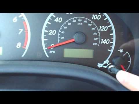 How to Reset Oil Change Light - 2009 Toyota Corolla