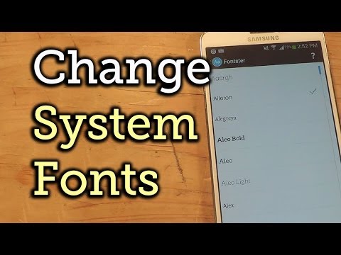 Change System Fonts on Your Samsung Galaxy Note 3 - Over 150 Free Styles! [How-To]