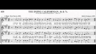 Sacred Harp 410t The Dying Californian