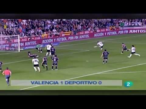 1ª Div. 09/10 - 34ª Jornada - Valencia CF vs RC Deportivo de La Coruña (1-0)