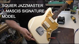 Squier Jazzmaster J. Mascis Signature Model Gets a Setup!